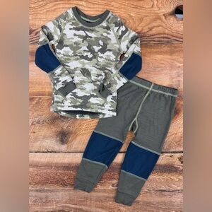 Helly Hansen Camo Merino Wool Thermal Set